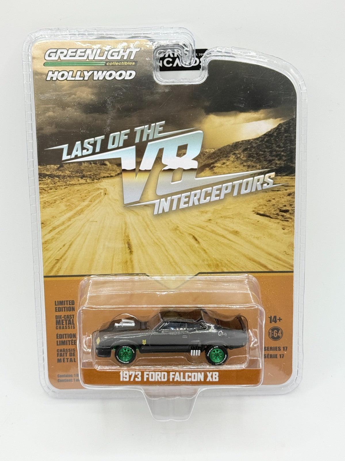 Greenlight Last of the V8 Interceptors 1973 Ford Falcon XB Green Machine Chase
