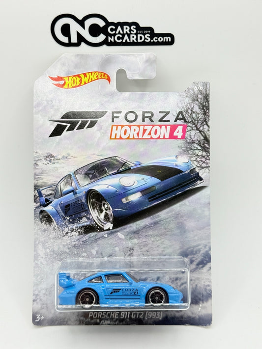 2019 Hot Wheels Forza Horizon 4 Porsche 911 GT2 (993) (Soft Corners)