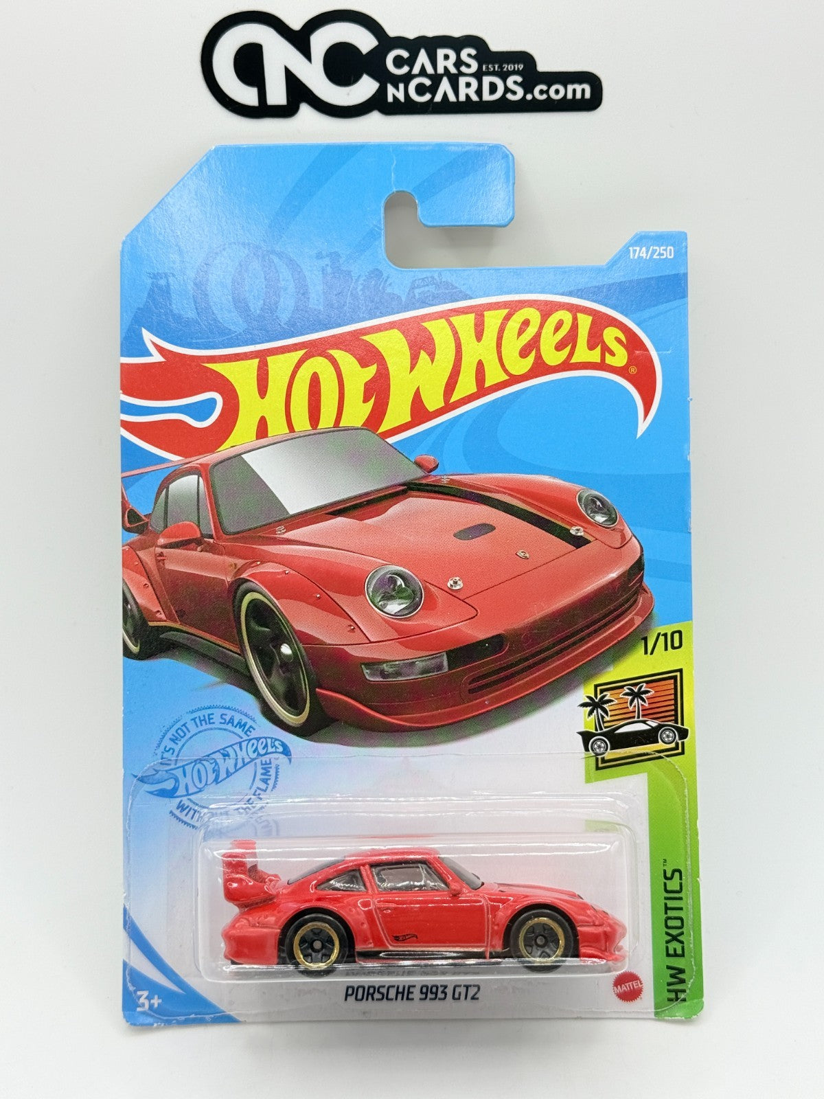 2021 Hot Wheels HW Exotics 1/10 Porsche 993 GT2 Red