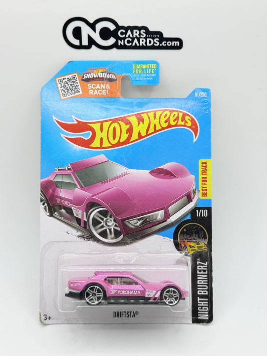 2016 Hot Wheels Night Burnerz 1/10 Driftsta Yokohama