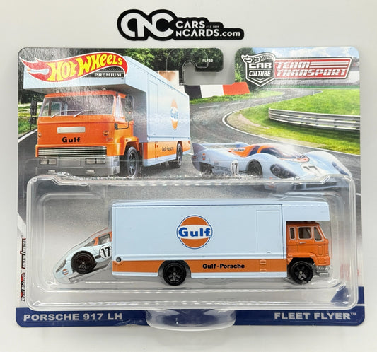 2022 Hot Wheels Premium Car Culture Team Transport #41 Porsche 917 Gulf