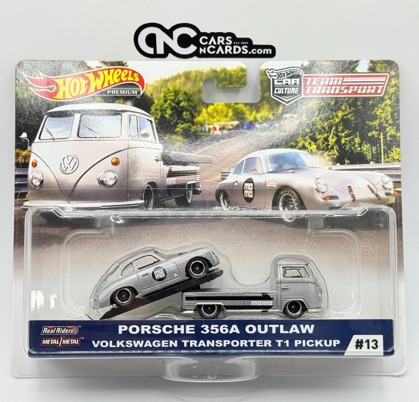 2019 Hot Wheels Premium Car Culture Team Transport #13 Porsche 356A Outlaw T1