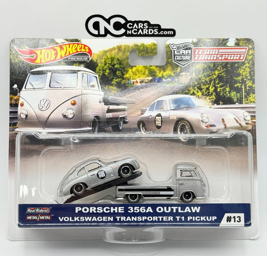 2019 Hot Wheels Premium Car Culture Team Transport #13 Porsche 356A Outlaw T1