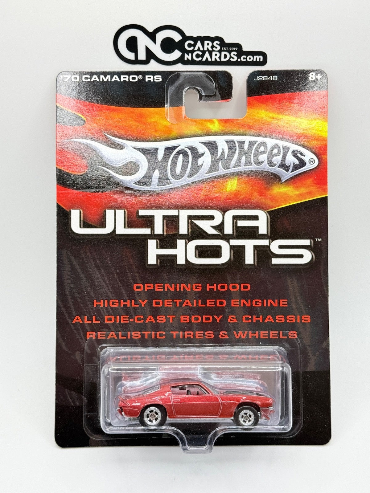 2006 Hot Wheels Ultra Hots '67 Chevrolet Camaro Orange Real Riders
