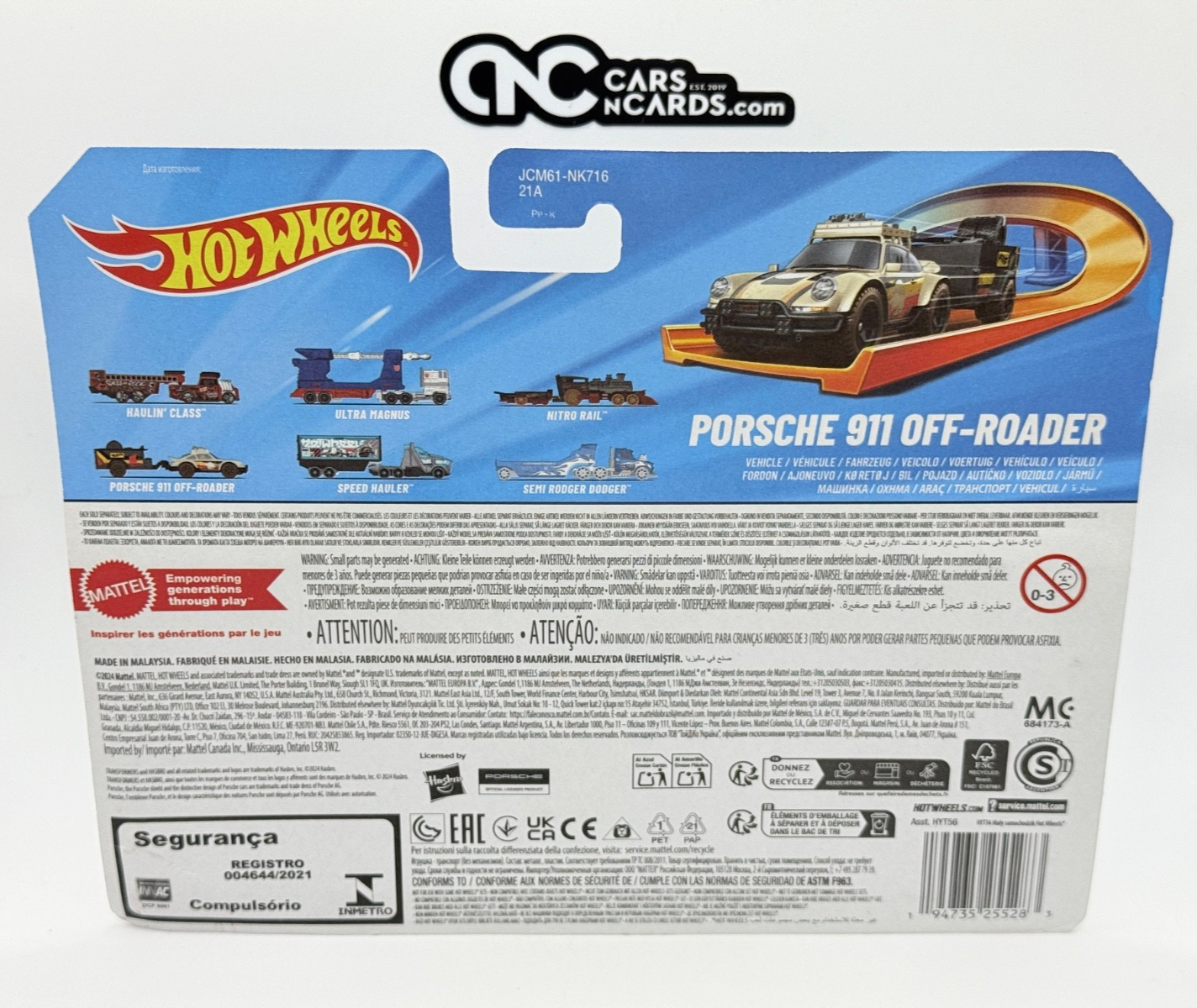 2025 Hot Wheels Track Fleet Porsche 911 Off-Roader