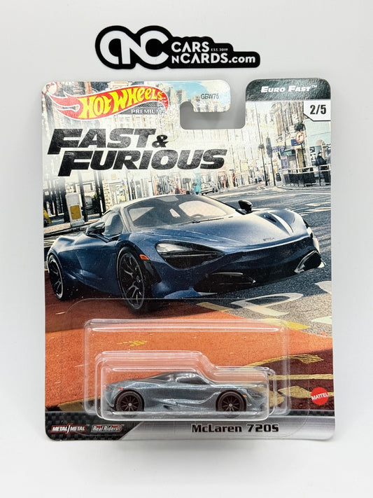 2020 Hot Wheels Premium Fast & Furious Euro Fast 2/5 McLaren 720S