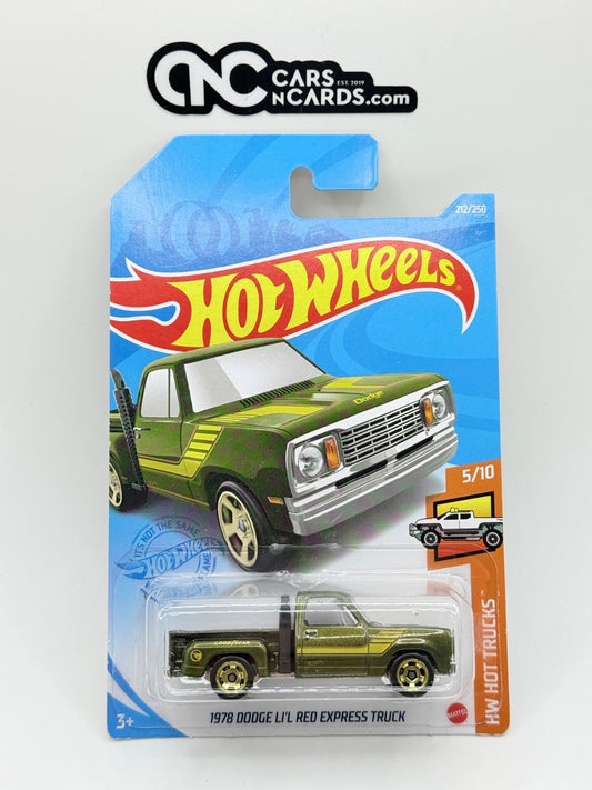2021 Hot Wheels HW Hot Trucks 1978 Dodge Li'l Red Express Truck Treasure Hunt