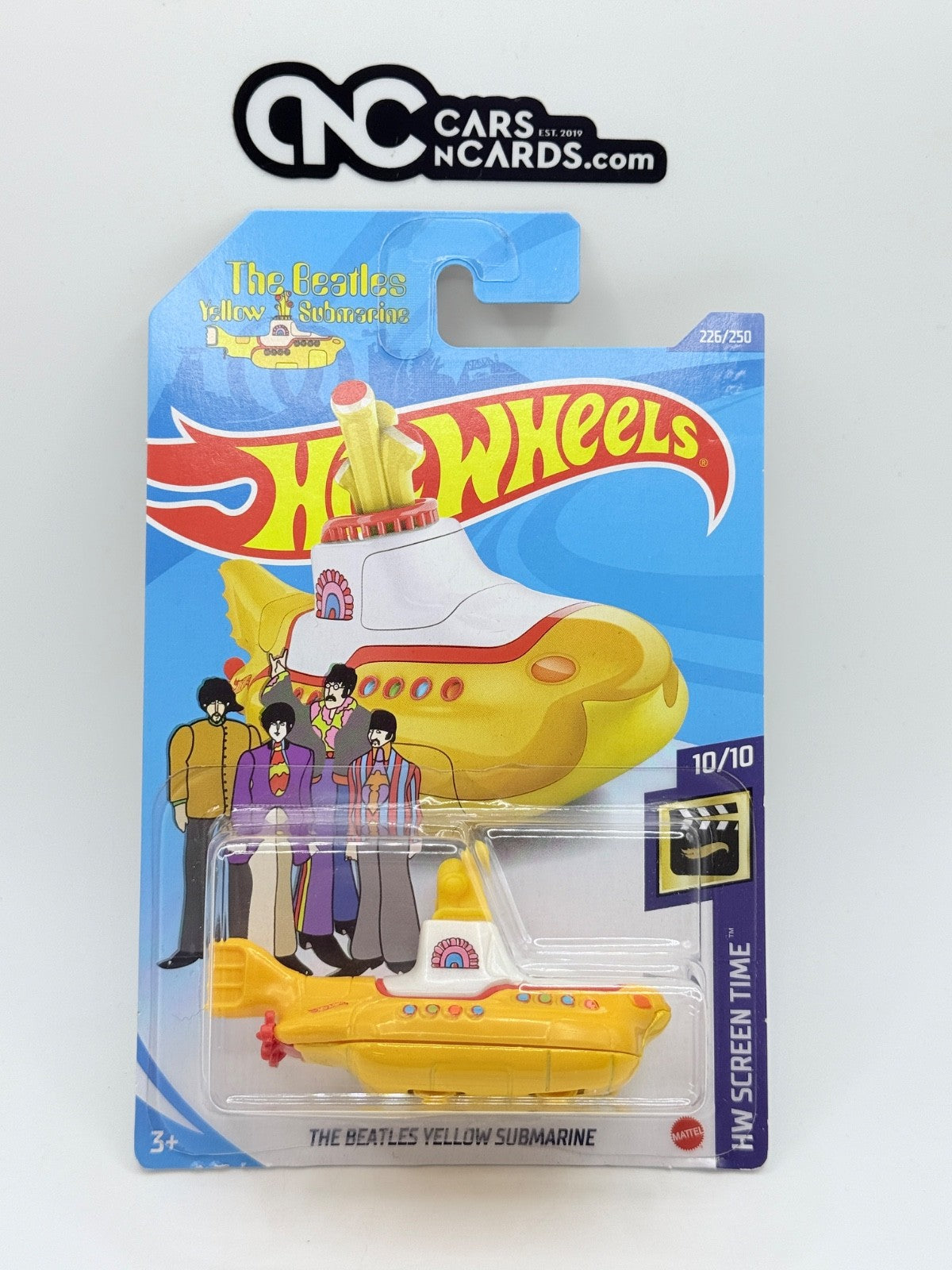 2020 Hot Wheels HW Screen Time 10/10 The Beatles Yellow Submarine Treasure Hunt