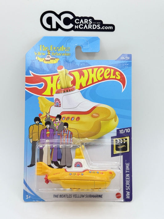 2020 Hot Wheels HW Screen Time 10/10 The Beatles Yellow Submarine Treasure Hunt