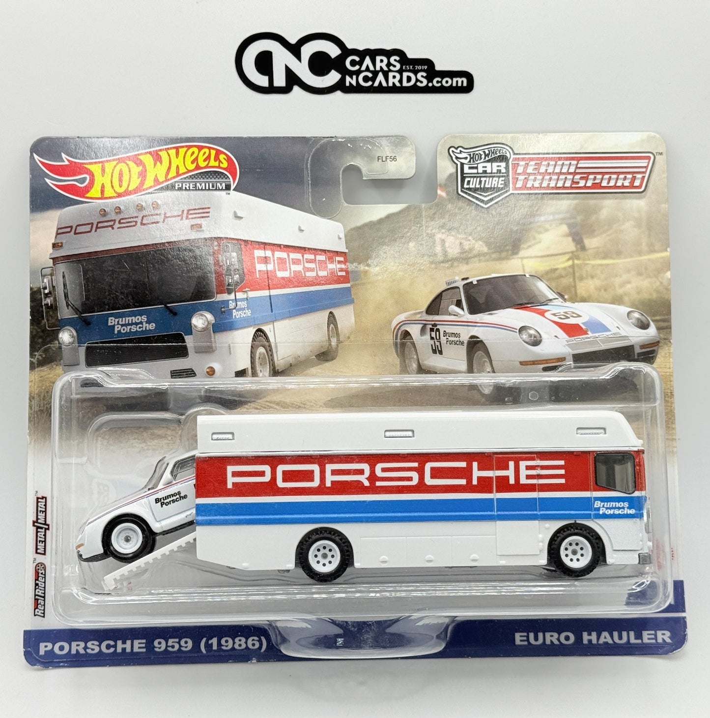 2023 Hot Wheels Premium Car Culture Team Transport #61 Porsche 959 (1986) Euro