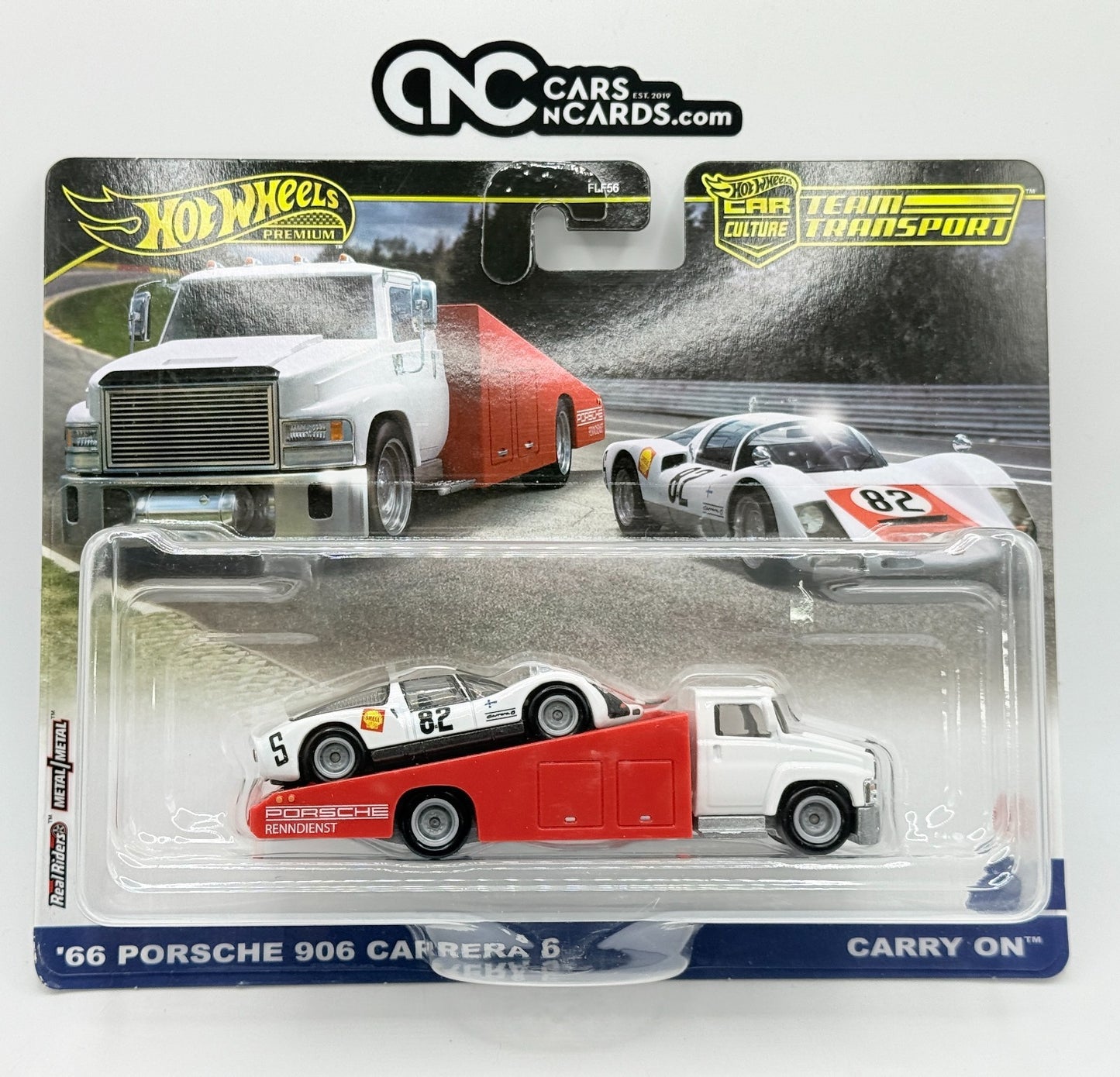 2023 Hot Wheels Premium Car Culture Team Transport #66 '66 Porsche 906 Carrera