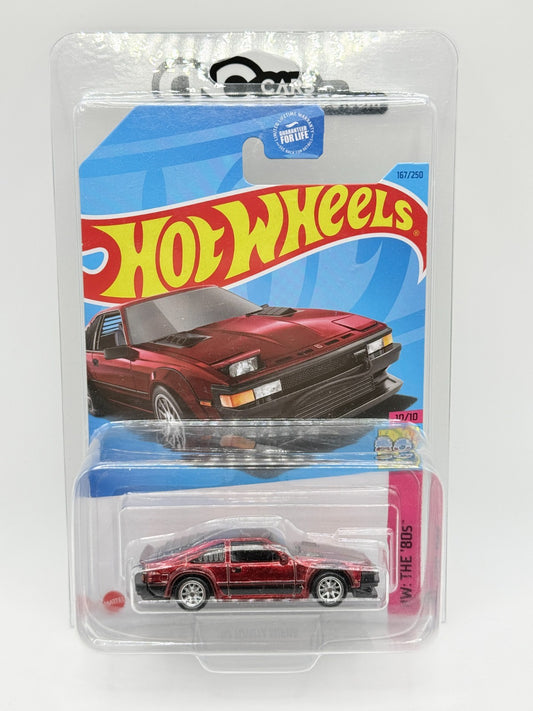 2023 Hot Wheels HW: The 80's '82 Toyota Supra Super Treasure Hunt With Protector