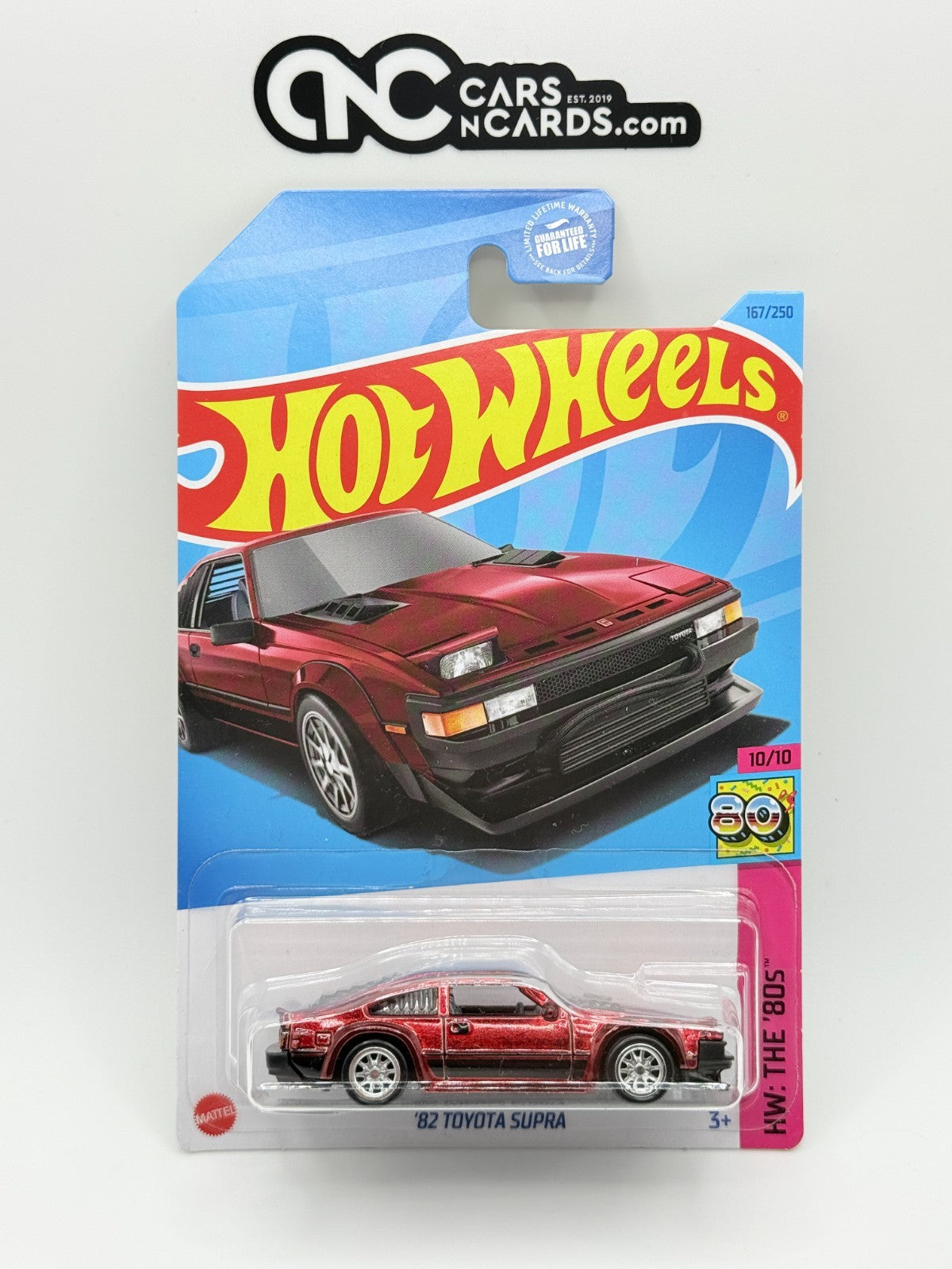 2023 Hot Wheels HW: The 80's '82 Toyota Supra Super Treasure Hunt With Protector