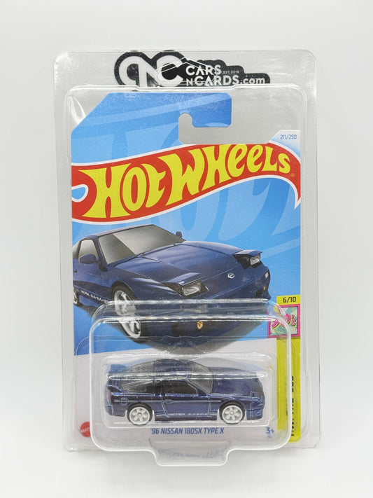 2024 Hot Wheels Super Treasure Hunt ‘96 Nissan 180SX Type X With Protector