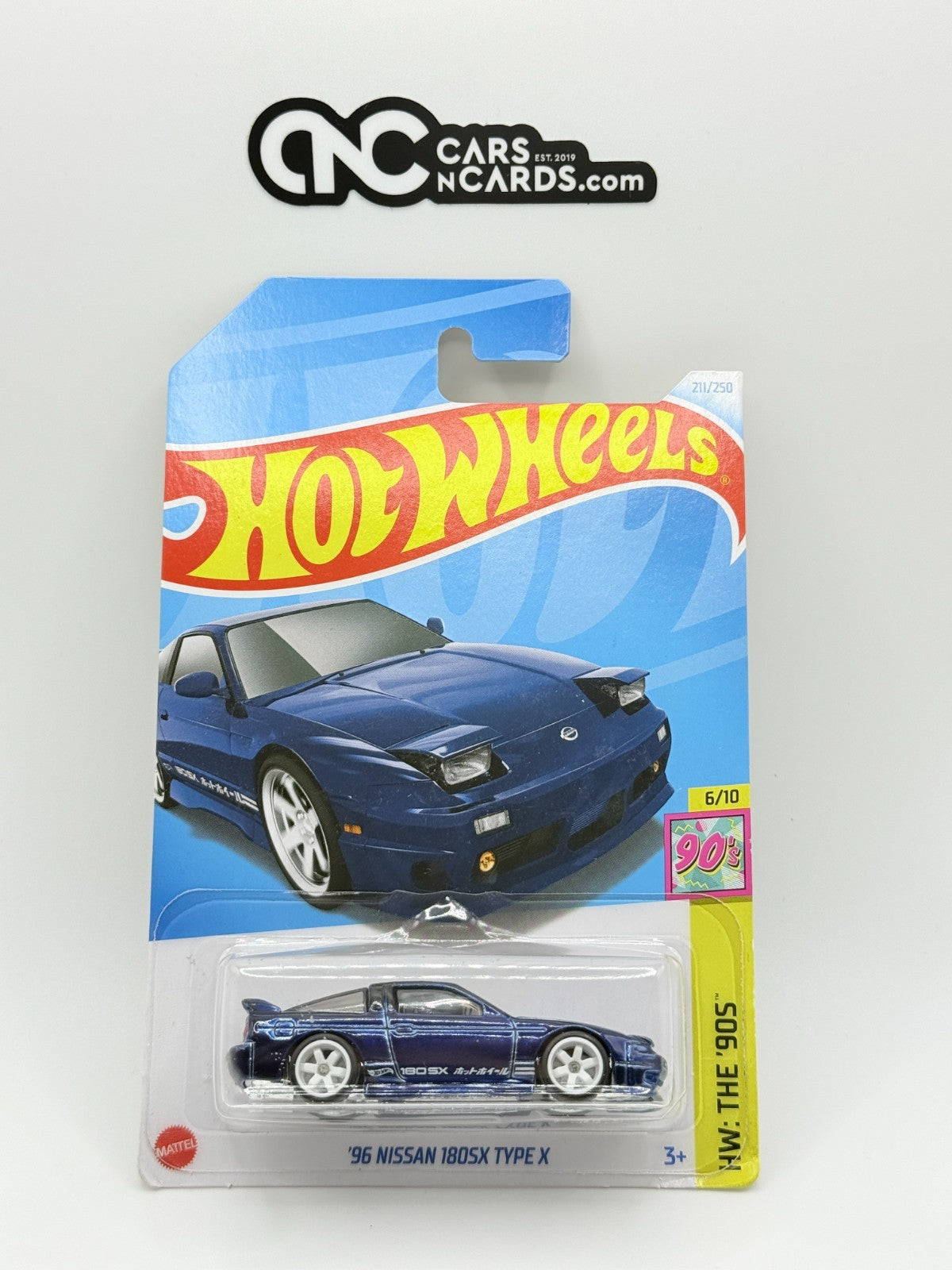 2024 Hot Wheels Super Treasure Hunt ‘96 Nissan 180SX Type X With Protector