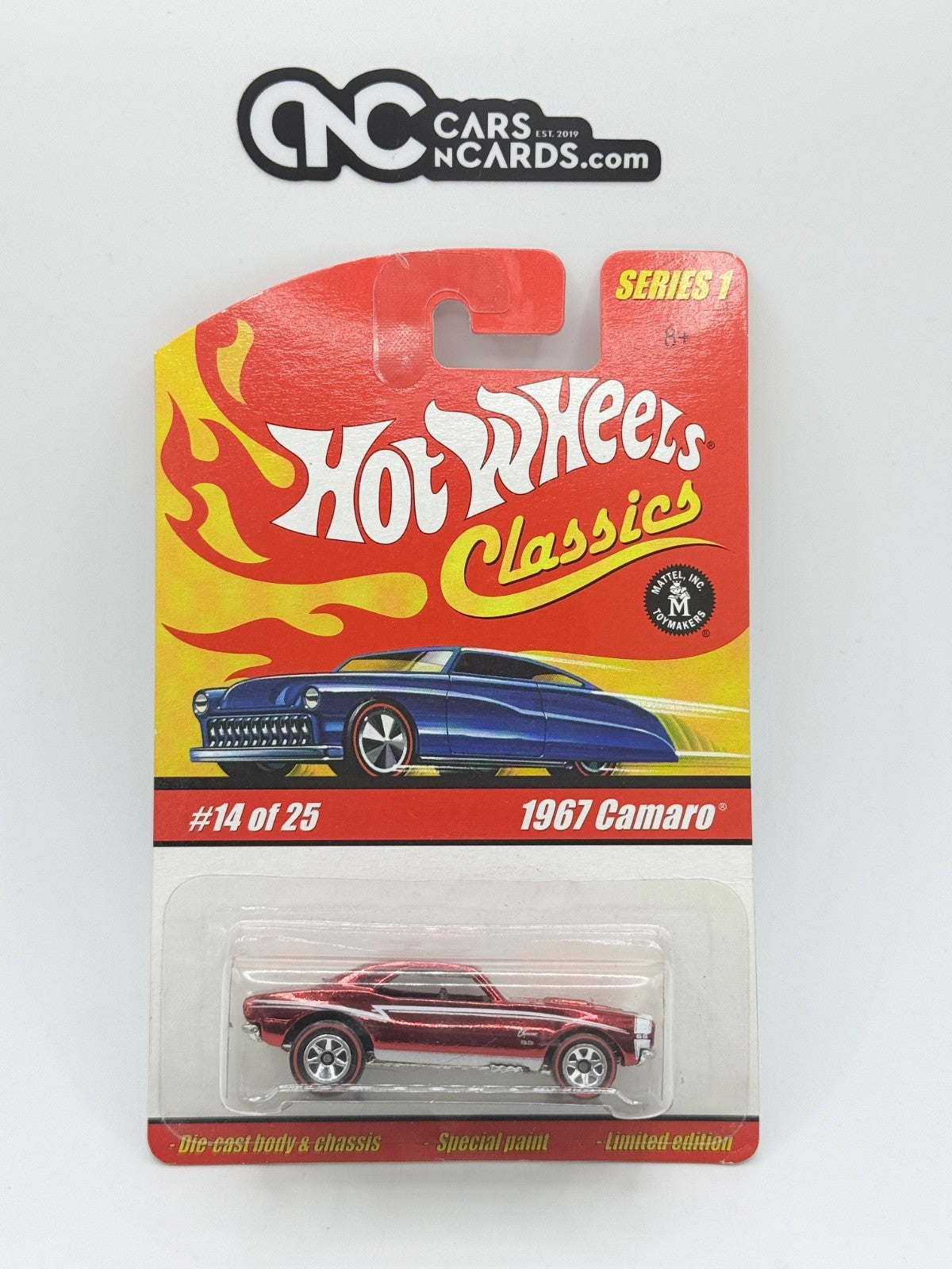 2005 Hot Wheels Classics Series 1 #14/25 1967 Camaro Red