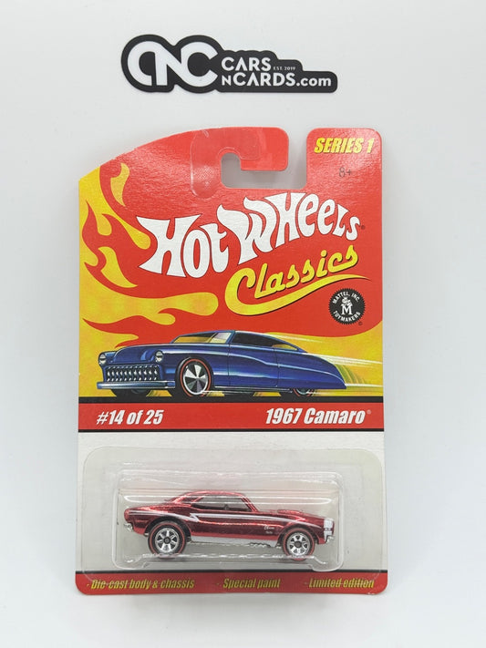 2005 Hot Wheels Classics Series 1 #14/25 1967 Camaro Red