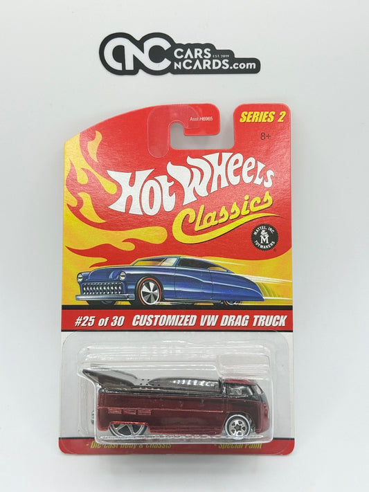 2006 Hot Wheels Classics Series 2 #25/30 Customized VW Drag Truck Red