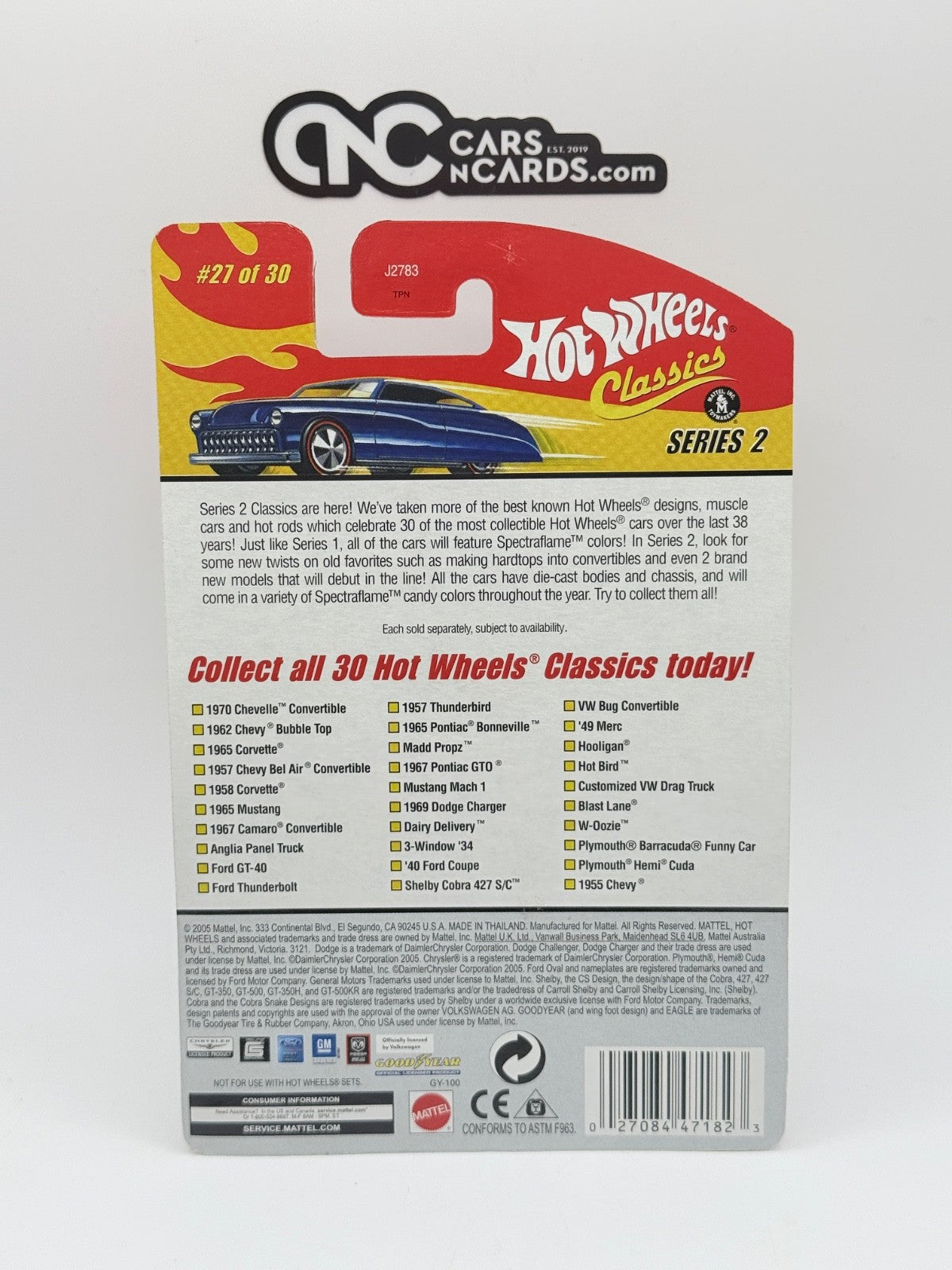 2006 Hot Wheels Classics Series 2 #27/30 W-OOZIE Pink