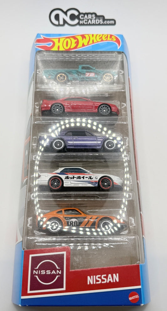 2023 Hot Wheels Nissan 5 Pack Datsun 620/ GT-R/ S13/ FAIRLADY Z
