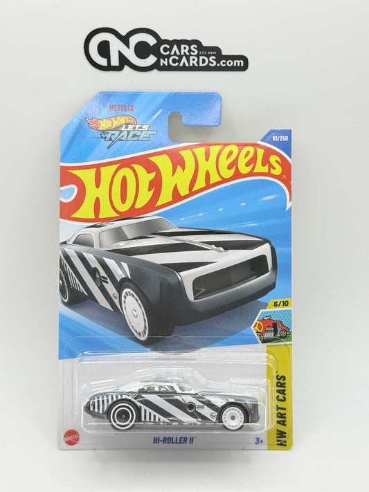 2025 Hot Wheels HW Art Cars 6/10 Hi-Roller II Super Treasure Hunt With Protector