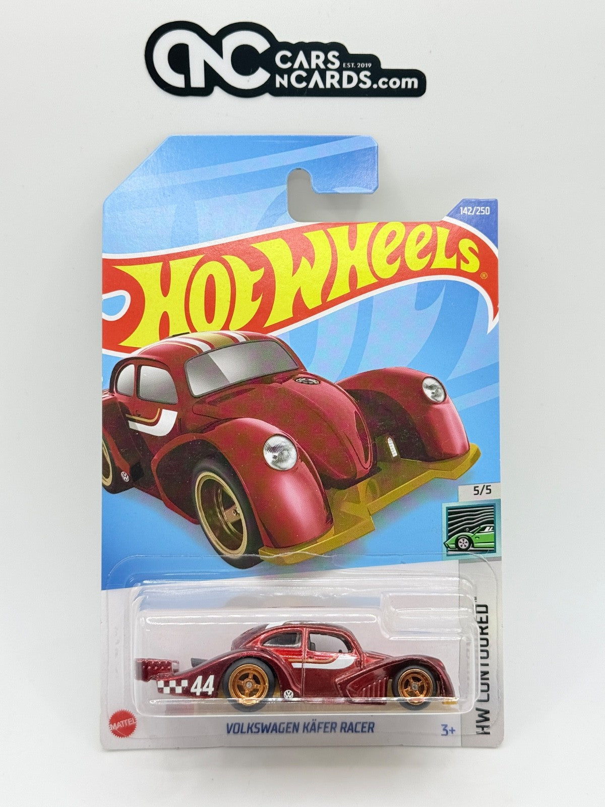 2022 Hot Wheels Volkswagen Kafer Racer Super Treasure Hunt W/Protector