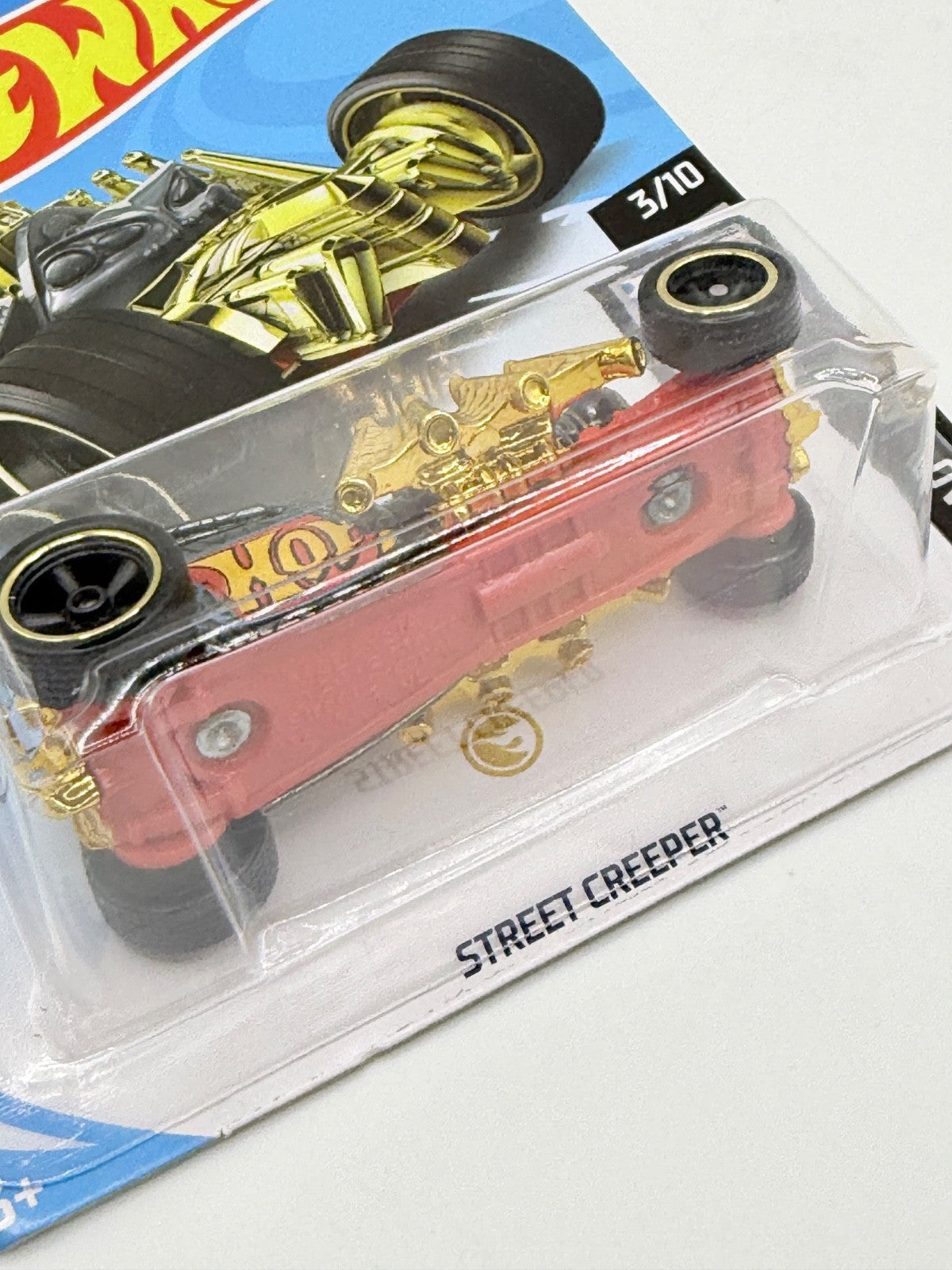 2019 Hot Wheels Rod Squad 3/10 Street Creeper Super Treasure Hunt With Protector