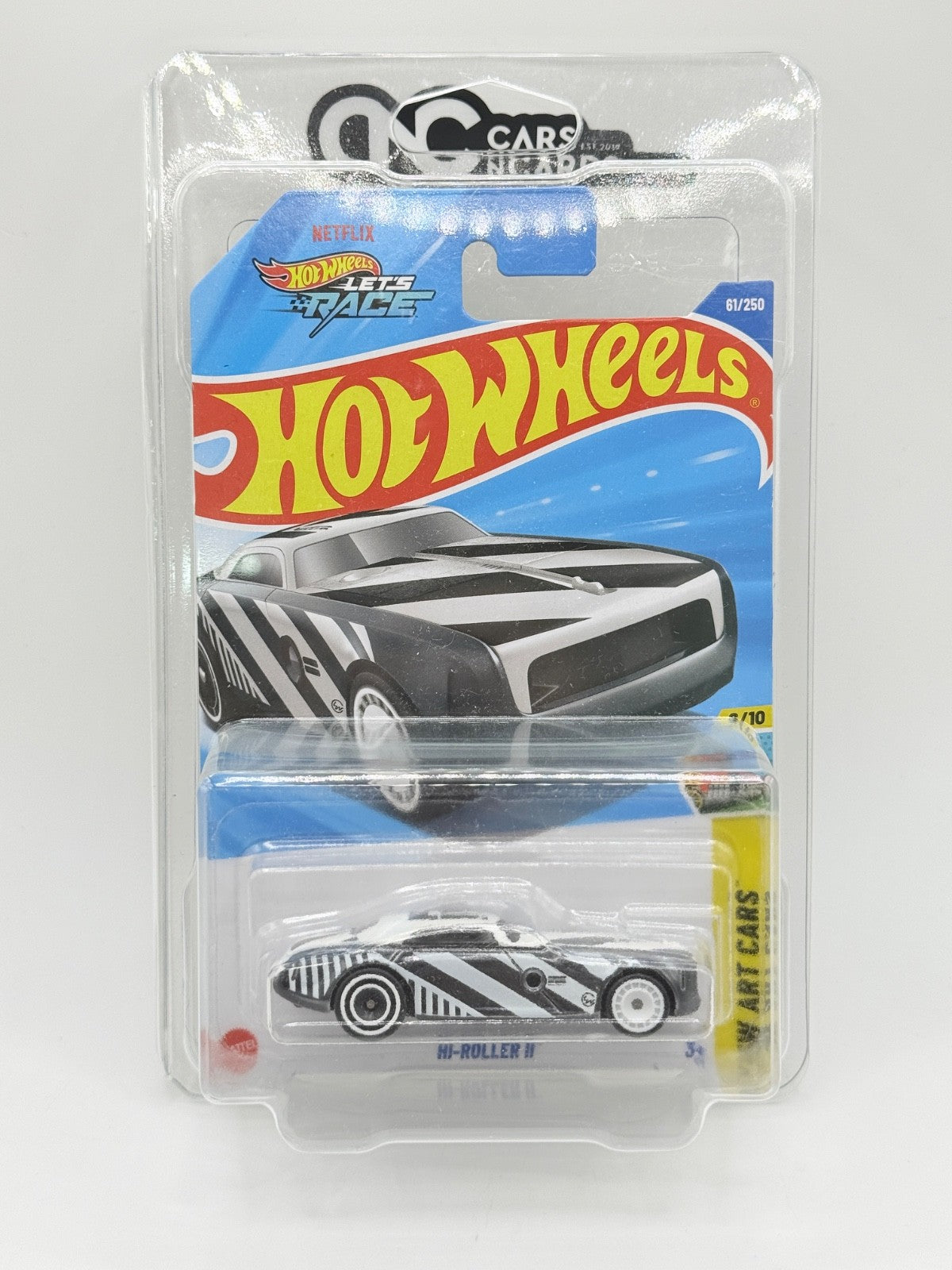 2025 Hot Wheels HW Art Cars 6/10 Hi-Roller II Super Treasure Hunt With Protector