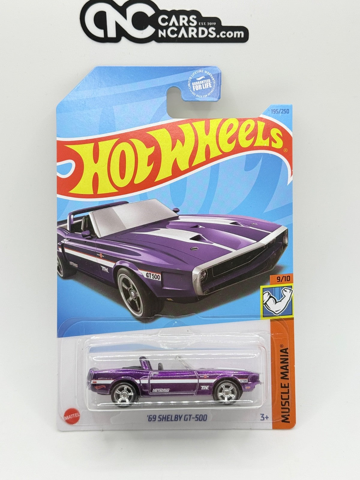 2023 Hot Wheels Super Treasure Hunt '69 Shelby GT-500 Purple With Protector