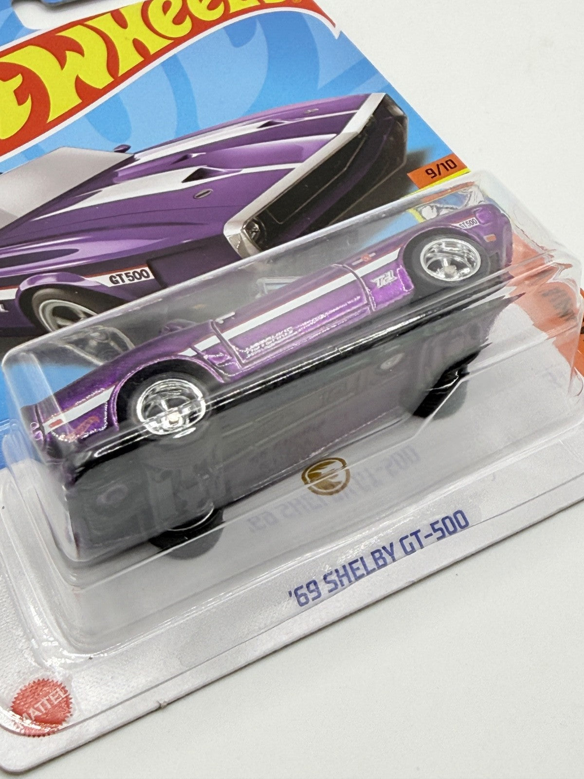 2023 Hot Wheels Super Treasure Hunt '69 Shelby GT-500 Purple With Protector