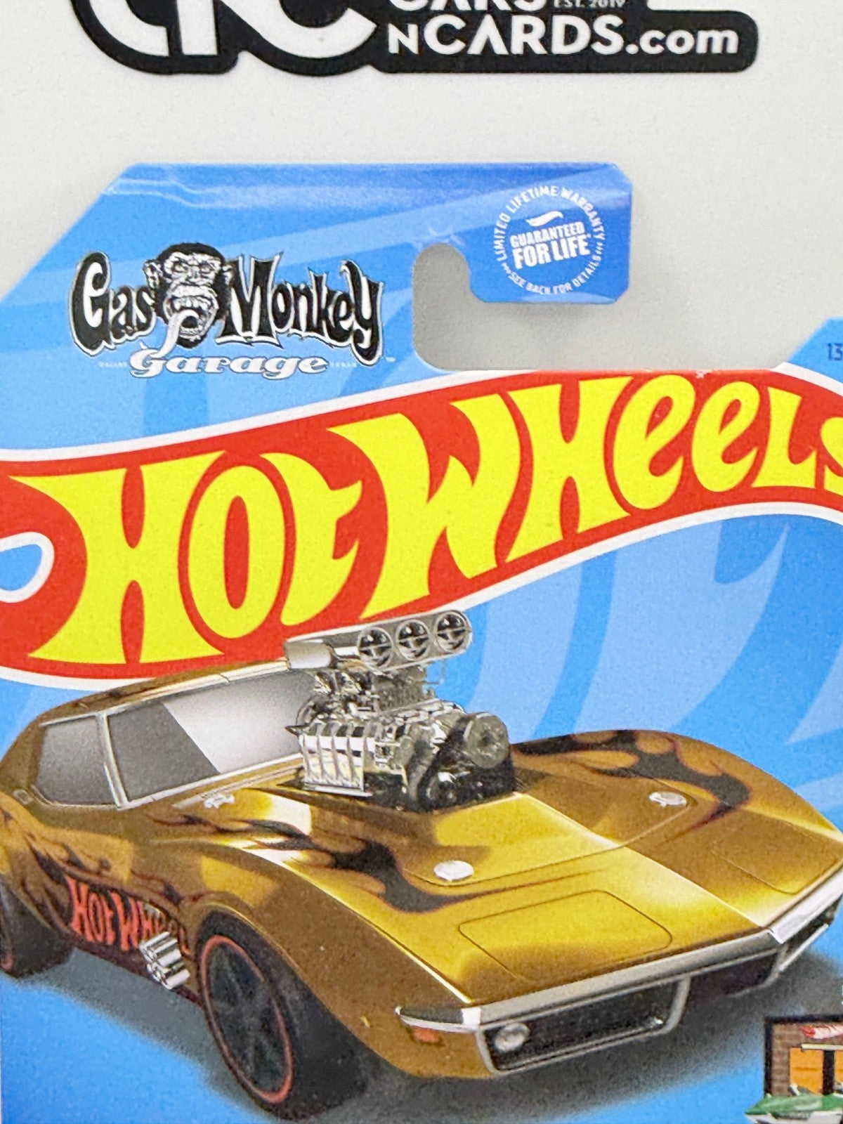 2023 Hot Wheels Super Treasure Hunt '68 Corvette Gas Monkey Garage W/Protector