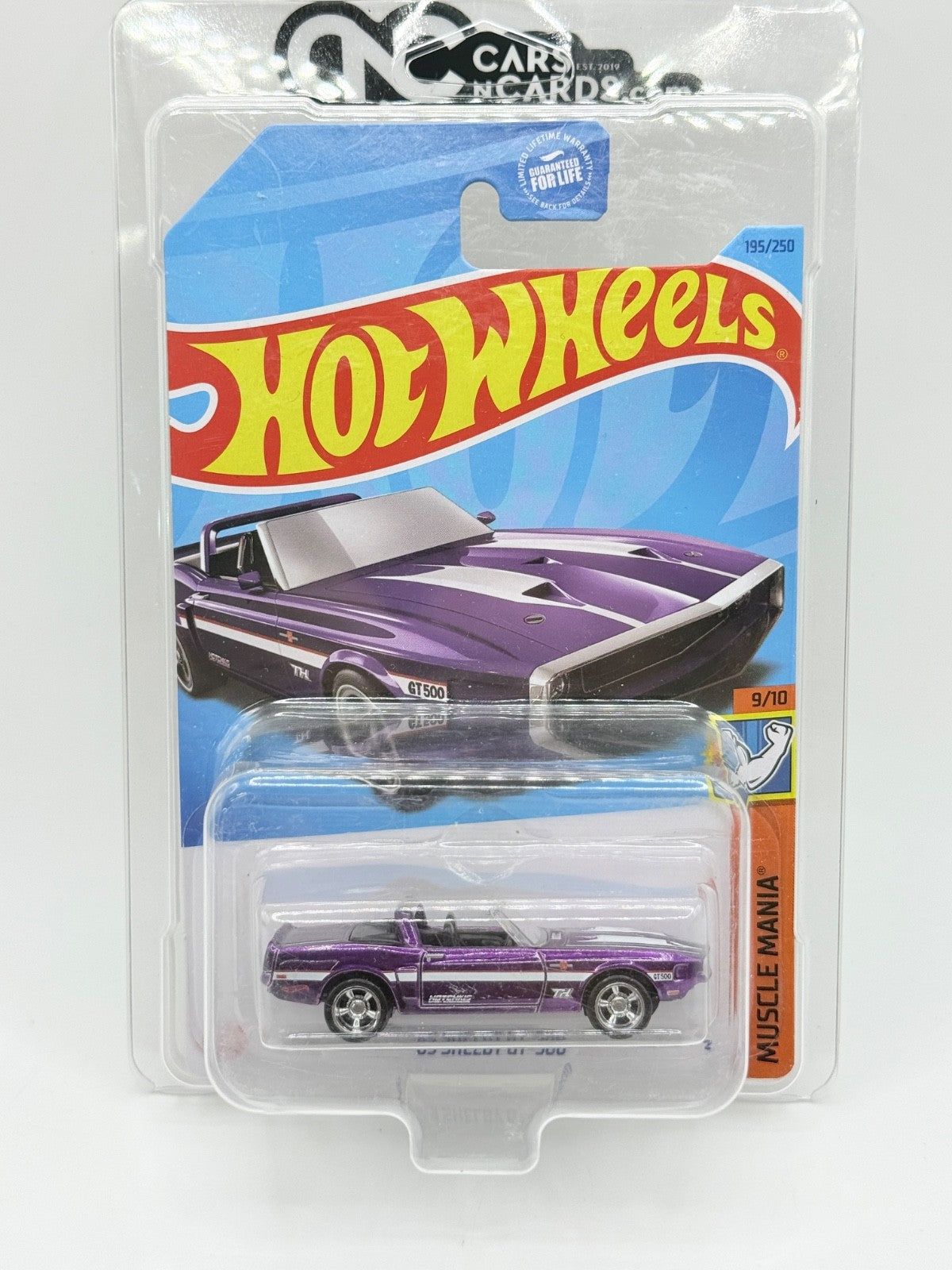 2023 Hot Wheels Super Treasure Hunt '69 Shelby GT-500 Purple With Protector