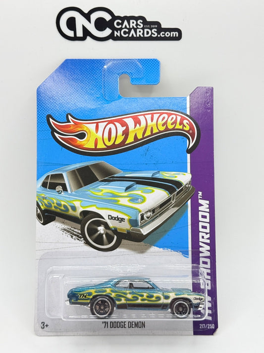2013 Hot Wheels Super Treasure Hunt '71 Dodge Demon With Protector