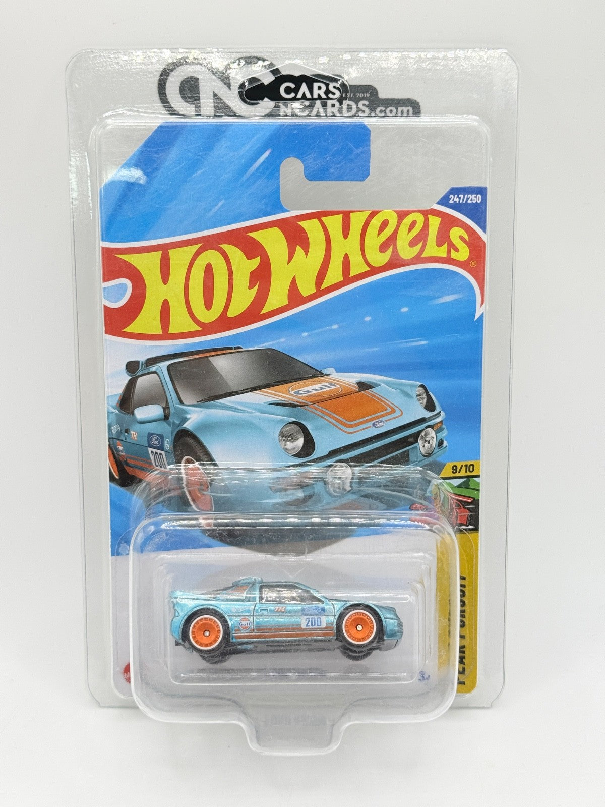2025 Hot Wheels Super Treasure Hunt Ford RS200 With Protector