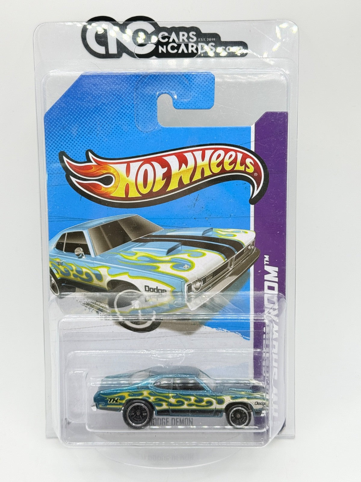 2013 Hot Wheels Super Treasure Hunt '71 Dodge Demon With Protector