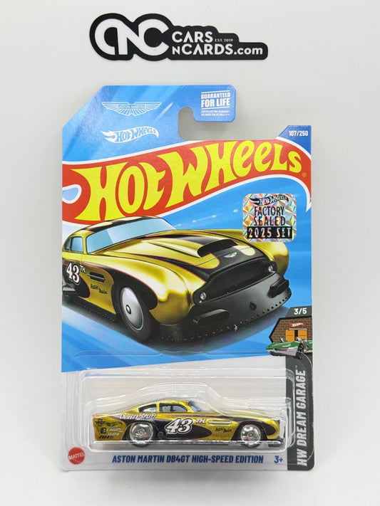 2025 Hot Wheels RLC Factory Super Treasure Hunt Aston Martin DB4GT W/Protector