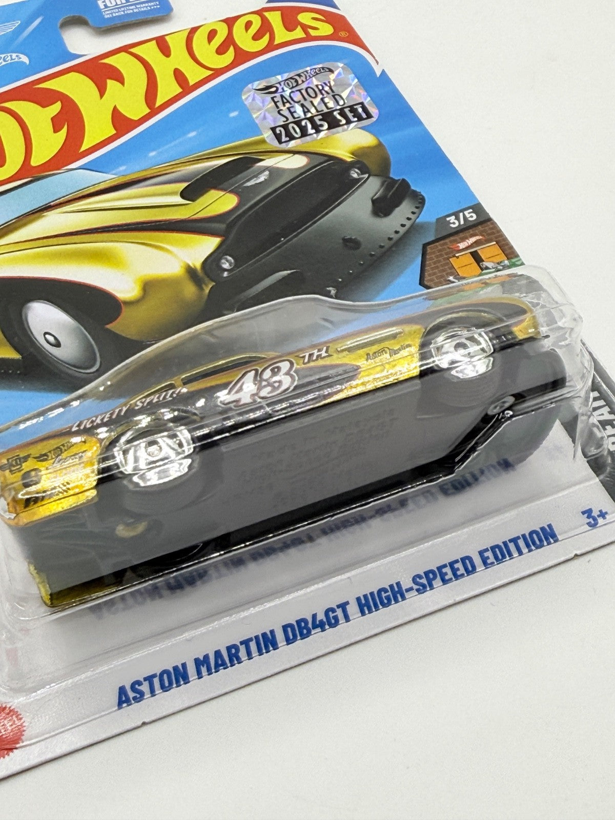 2025 Hot Wheels RLC Factory Super Treasure Hunt Aston Martin DB4GT W/Protector