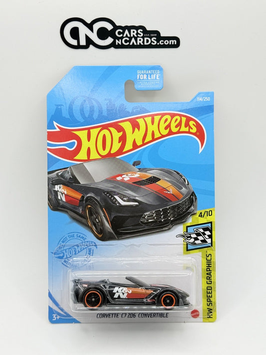 2021 Hot Wheels Super Treasure Hunt Corvette C7 Z06 K&N With Protector