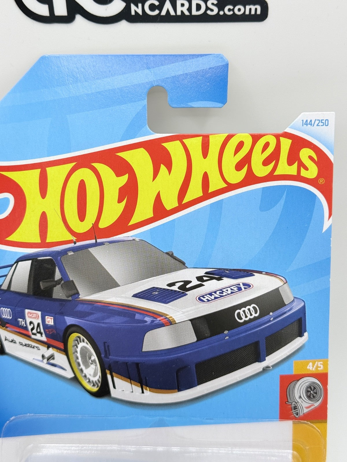 2024 Hot Wheels Super Treasure Hunt Audi 90 Quattro With Protector