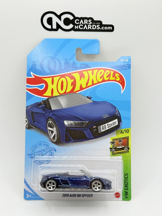 2019 Hot Wheels 2019 Audi R8 Spyder Super Treasure Hunt With Protector