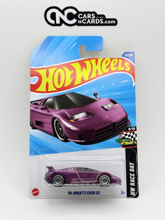 2025 Hot Wheels Super Treasure Hunt '94 Bugatti EB110 SS With Protector