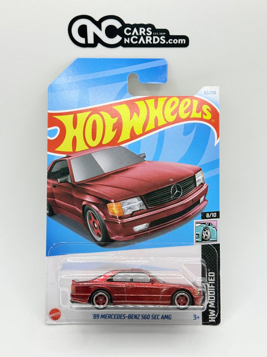 2024 Hot Wheels '89 Mercedes-Benz 560 SEC AMG Super Treasure Hunt With Protector