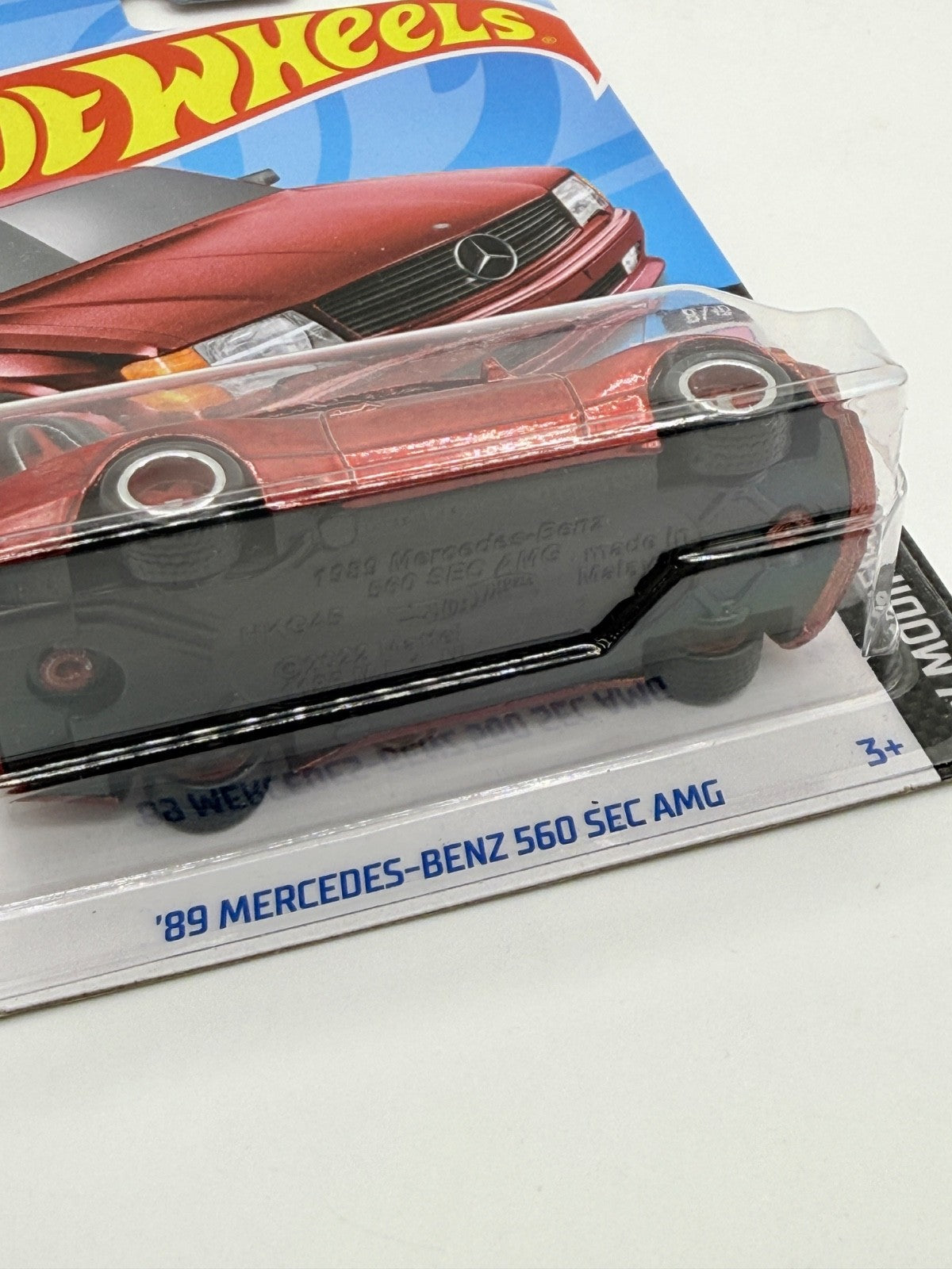 2024 Hot Wheels '89 Mercedes-Benz 560 SEC AMG Super Treasure Hunt With Protector