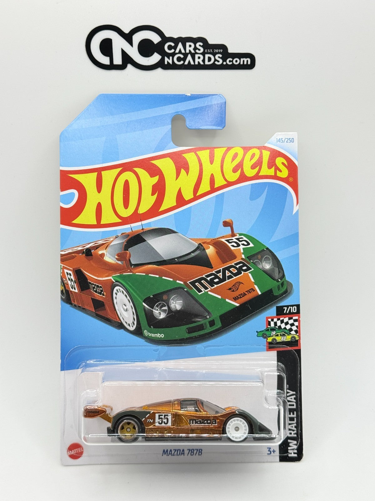 2024 Hot Wheels HW Race Day 7/10 Mazda 787B Super Treasure Hunt With Protector