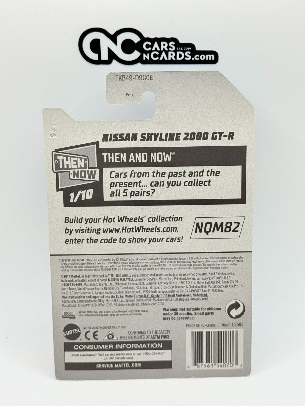 2018 Hot Wheels Factory Sealed Super Treasure Hunt Nissan Skyline 2000 GT-R
