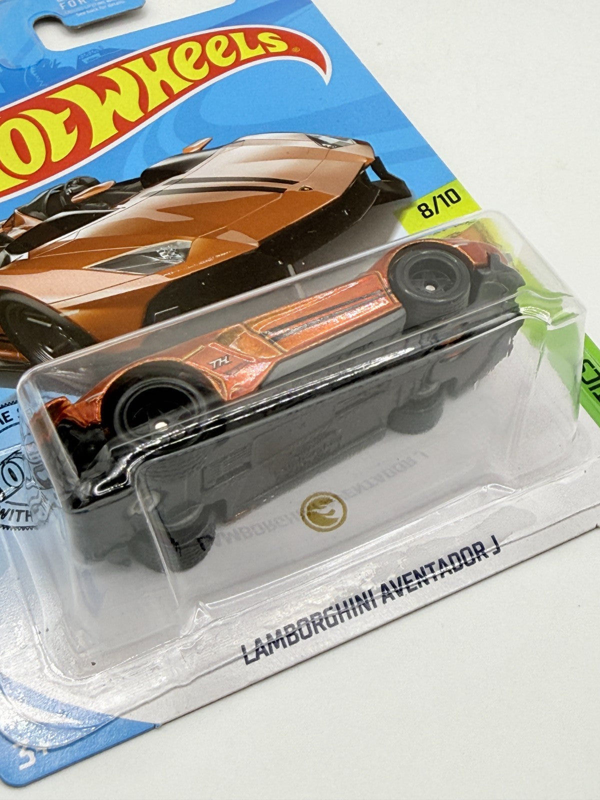 2019 Hot Wheels Lamborghini Aventador J Super Treasure Hunt With Protector