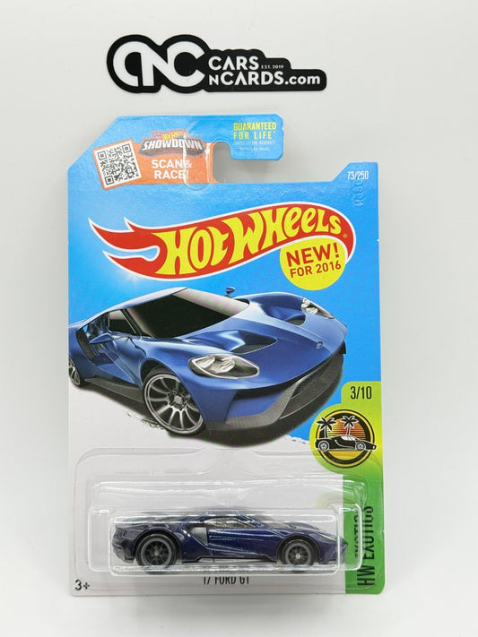 2016 Hot Wheels '17 Ford GT Super Treasure Hunt With Protector