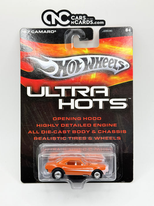 2006 Hot Wheels Ultra Hots '67 Chevrolet Camaro Orange Real Riders