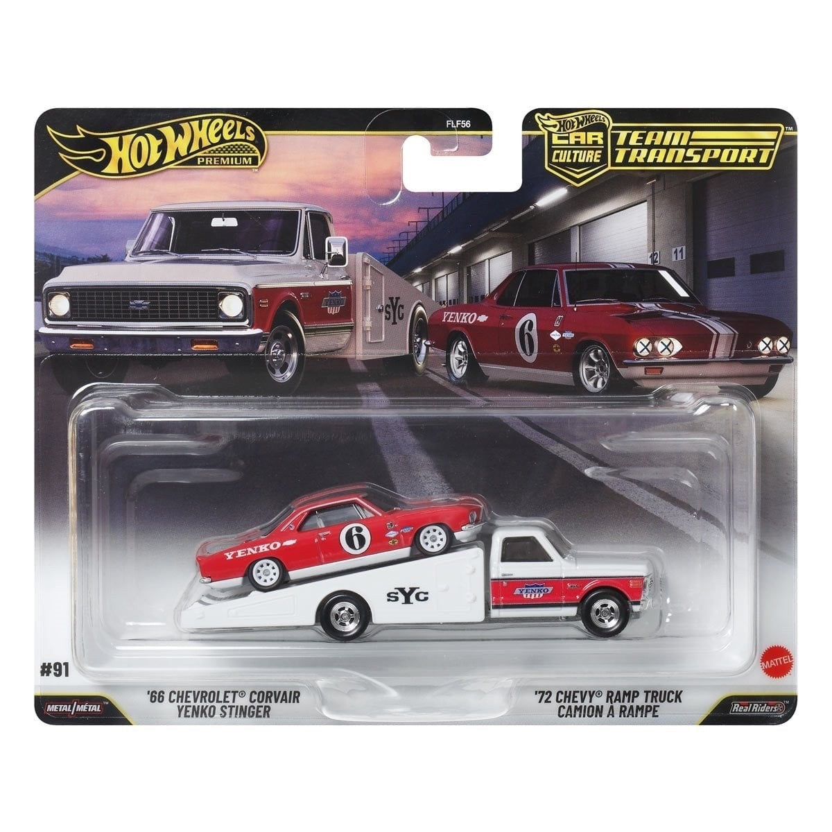2026 Hot Wheels Premium Car Culture Team Transport Chevrolet Corvair Stinger #91