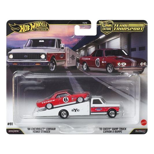 2026 Hot Wheels Premium Car Culture Team Transport Chevrolet Corvair Stinger #91